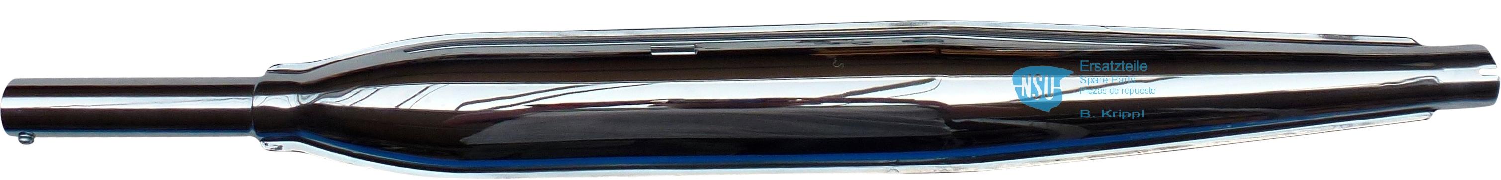 Exhaust silencer for all Quickly models